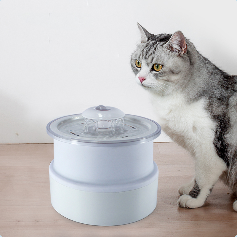 Matklass Material BPA Free Cat Fountain Pet Collapsible Fountain